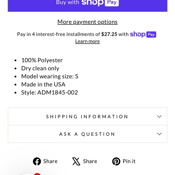 Lavender Brown faux leather dress - Picture 3 of 6